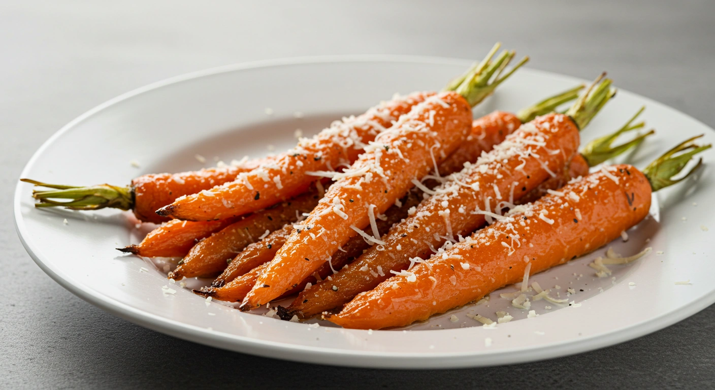 Crispy Parmesan Carrots